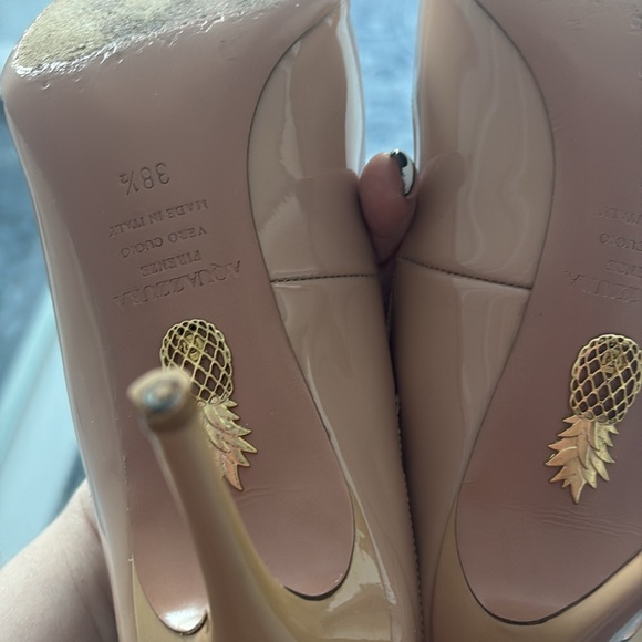 Aquazzura patent nude pump - Picture 6 of 7